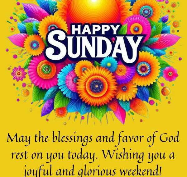 110+ Happy Sunday Blessings and Wishes for a Peaceful Day