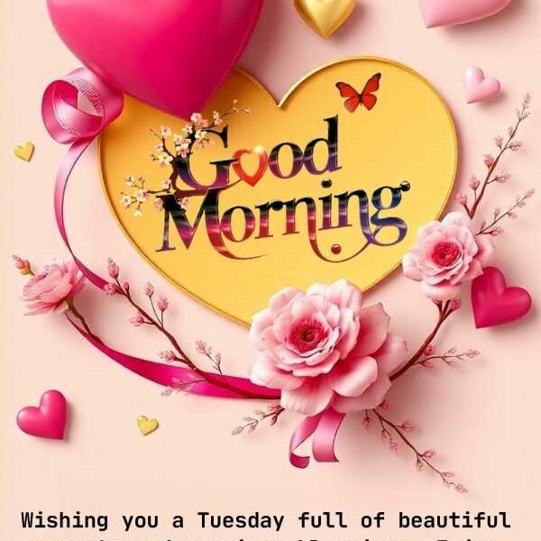 80+ Positive, Inspirational Good morning Tuesday Blessings